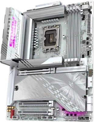 Материнская плата Gigabyte Z890 AORUS ELITE X ICE Soc-1851 Intel Z890 4xDDR5 ATX AC`97 8ch(7.1) 2.5Gg RAID