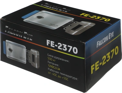 Замок электромеханический Falcon Eye FE-2370 сталь серебристый