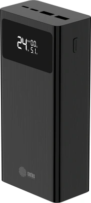 Мобильный аккумулятор Cactus CS-PBFSKA-30000 30000mAh 22.5W 4.5A USB-A/USB-C черный