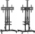 Подставка для телевизора Onkron TS1881 Elift черный 50"-86" макс.90кг напольный наклон (моторизованный лифт)