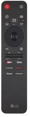 Телевизор LED LG 75" 75QNED82A6B.ARUG черный титан 4K Ultra HD 60Hz DVB-T DVB-T2 DVB-C DVB-S DVB-S2 USB WiFi Smart TV