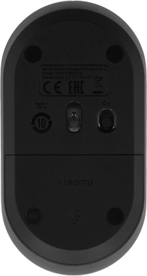 Мышь Xiaomi Wireless Mouse Lite 2 черный оптическая 1000dpi беспров. USB для ноутбука 2but (BHR8916GL)