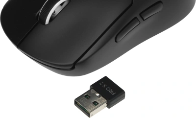 Мышь Logitech G Pro X Superlight 2 черный оптическая 32000dpi беспров. USB 4but (910-006632)