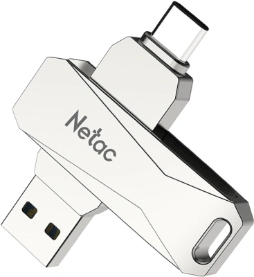 Флеш Диск Netac 32GB U782C NT03U782C-032G-32PN USB3.0 серебристый