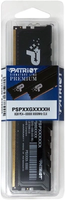 Память DDR4 8GB 3200MHz Patriot PSP48G3200H1 Signature Premium RTL PC4-25600 CL22 DIMM 288-pin 1.2В single rank с радиатором Ret