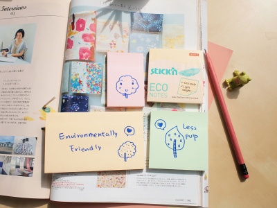 Блок самоклеящийся бумажный Stick`n ECO 21746 76x76мм 100лист. 60г/м2 пастель розовый