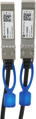Патч-корд MikroTik XS+DA0003 25Гбит/с 3м черный SFP28-SFP28