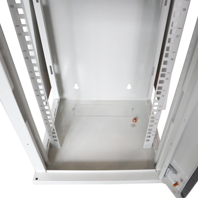 Шкаф коммутационный Lanmaster (TWT-CBW10G-6U-3X3-GY) настенный 6U 312x300мм пер.дв.стекл 30кг серый IP20 сталь
