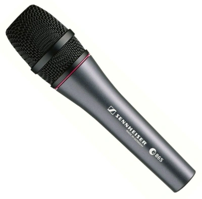 Микрофон проводной Sennheiser E 865 серый