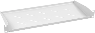 Полка стационарная Cabeus SH-J017-1U-200 1U нагр.:15кг. 19" 200мм серый