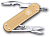 Мультитул Victorinox Companion S Alox (0.6261.28) 5функц. золотистый карт.коробка