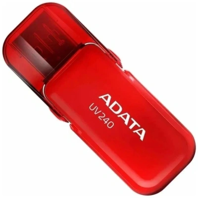 Флеш Диск A-Data 64GB UV240 AUV240-64G-RRD USB2.0 красный