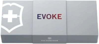 Нож перочинный Victorinox Evoke Alox (0.9415.D221) 136мм 5функц. синий/красный подар.коробка в комплекте: паракорд