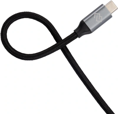 Кабель Digma D-TYPE-C-USB3.2-100W-4K-2M USB Type-C (m)-USB Type-C (m) 2м черный