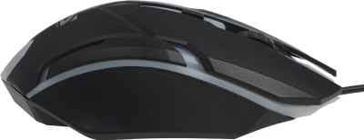 Мышь Defender Cyber MB-560L черный оптическая 1600dpi USB для ноутбука 2but (52560)