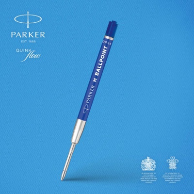 Стержень шариковый Parker QuinkFlow Basic Z09 (2166550) M 1мм синие чернила без упак.