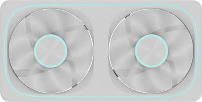 Вентилятор для корпуса Formula Air Fusion 2 ARGB 120х120x28 белый 4-pin 33.46дБ (упак.:2шт) (AIR FUSION 2 WH) Ret