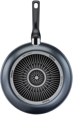 Сковорода Tefal Force 4218024 круглая 24см покрытие: антипригарное ручка несъемная (без крышки) черный (9100048315)