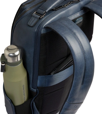 Рюкзак мужской Piquadro Solm CA7021S141/AV серо-голубой натур.кожа