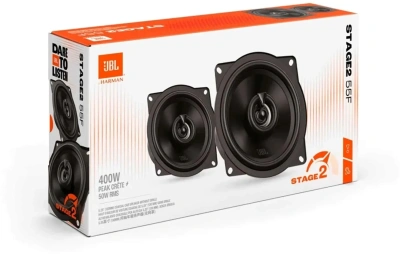 Колонки автомобильные JBL Stage2 55F (без решетки) 400Вт 89дБ 4Ом 13см (5дюйм) (ком.:2кол.) коаксиальные двухполосные