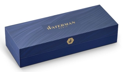 Ручка роллер Waterman Hemisphere (S0920350) Steel GT F черн. черн. подар.кор.