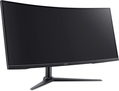Монитор Acer 34" Nitro XZ340CURW0bmiiphx черный VA LED 1ms 21:9 HDMI M/M матовая HAS 250cd 3440x1440 240Hz FreeSync Premium DP Quad HD 2K (1440p)