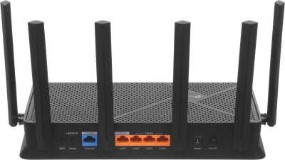 Роутер беспроводной TP-Link Archer BE400 BE6500 100/1000/2500BASE-T черный