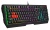 Клавиатура A4Tech B135N черный USB for gamer LED (подставка для запястий) кабель 1.8м