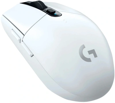 Мышь Logitech G304 Lightspeed белый оптическая 12000dpi беспров. USB 5but (910-005294)