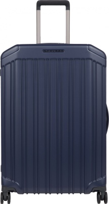 Чемодан Piquadro PQ LIGHT (BV4427PQL/BLUO) 46x69x27см 60л. 3.2кг. поликарбонат синий матов.