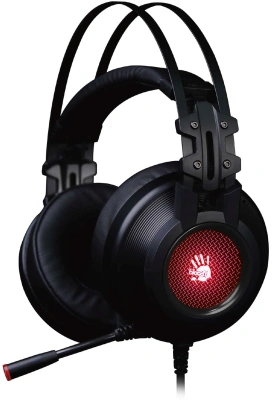 Наушники с микрофоном A4Tech Bloody G525 черный 2м мониторные оголовье (G525 BLACK)