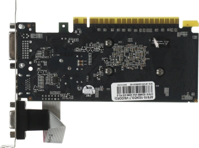 Видеокарта Afox PCI-E 3.0 AF610-1024D3L7-V6 NVIDIA GeForce GT 610 1Gb 64bit GDDR3 810/1333 DVIx1 HDMIx1 CRTx1 HDCP Ret