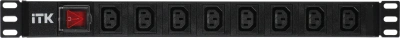 Блок распределения питания ITK PH12-8C133 гор.размещ. 8xC13 базовые 10A C14