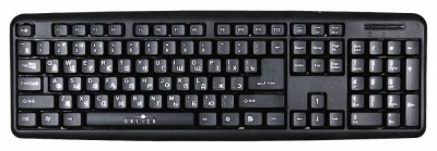 Клавиатура Оклик 180M черный USB (943626) кабель 1.6м