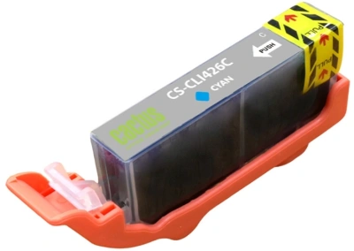 Картридж струйный Cactus CS-CLI426C CLI-426C голубой (9мл) для Canon Pixma MG5140/5240/6140/8140/MX884 с чипом