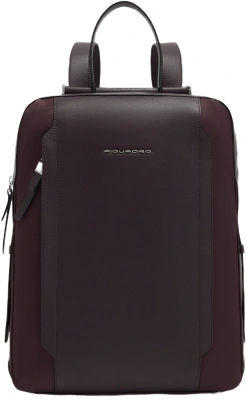 Рюкзак женский Piquadro Lyra CA4576W92T/BO2 бордовый нейлон/натур.кожа