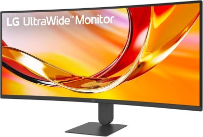 Монитор LG 34" UltraWide 34U640B-B черный VA LED 21:9 HDMI матовая HAS 300cd 178гр/178гр 3440x1440 144Hz FreeSync Premium DP UW USB 7.7кг
