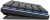 Клавиатура Оклик K615X механическая серый/серебристый USB slim Multimedia for gamer LED (1934413) кабель 1.5м