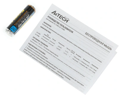 Мышь A4Tech G3-330N черный оптическая 1200dpi беспров. USB 3but