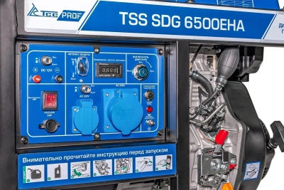 Генератор ТСС SDG 6500EHA 6.5кВт