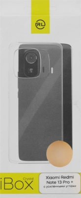Чехол (клип-кейс) Redline для Xiaomi Redmi Note 13 Pro + iBox Crystal прозрачный (УТ000037624)