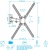 Кронштейн для телевизора Kromax CORBEL-6 черный 22"-65" макс.30кг настенный поворот и наклон Кронштейн для телевизора Kromax CORBEL-6 черный 22"-65" макс.30кг настенный поворот и наклон
