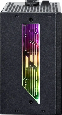 Блок питания Zalman ATX 850W ZM850-TMX2 VIEW Gen.5 80+ gold 24pin APFC 120mm fan color LED 12xSATA Cab Manag RTL