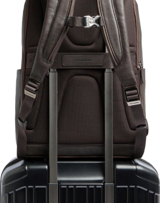 Рюкзак мужской Piquadro Black Square CA6503B3/TM темно-коричневый натур.кожа