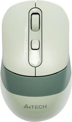 Мышь A4Tech Fstyler FB10C зеленый оптическая 2000dpi беспров. BT/Radio USB 4but (FB10C MATCHA GREEN)