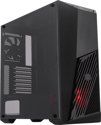 Корпус Cooler Master MasterBox K501L черный без БП ATX 5x120mm 4x140mm 1xUSB2.0 1xUSB3.0 audio bott PSU
