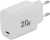 Сетевое зар./устр. Digma DGW2C 20W 3A (PD) USB-C универсальное белый (DGW2C0F010WH)