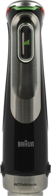 Блендер погружной Braun MQ9135XI 1200Вт черный/серебристый