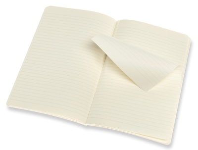 Блокнот Moleskine VOLANT QP721F16B24 Large 130х210мм 96стр. линейка мягкая обложка оранжевый/голубой (2шт)