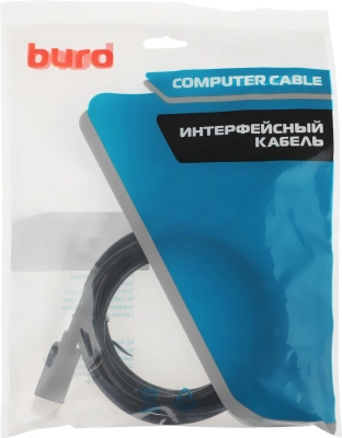 Кабель аудио-видео Buro BU-DP-v1.2-3m DisplayPort (m)/DisplayPort (m) 3м. черный
